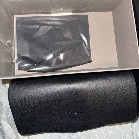 Rick Owens Black Sunglasses - Picture 4 of 6